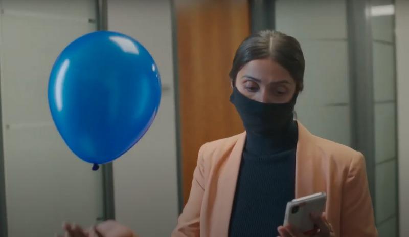 Blue baloon challenge, fonte foto Video Il diabete di tipo 1 è come..., Medtronic.