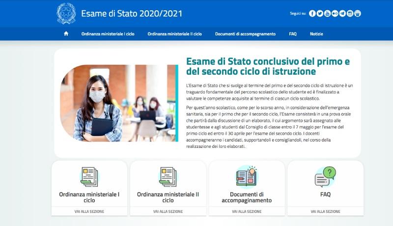 Maturit Il Nuovo Sito Del Mi Sugli Esami Di Stato Con Tutti Gli