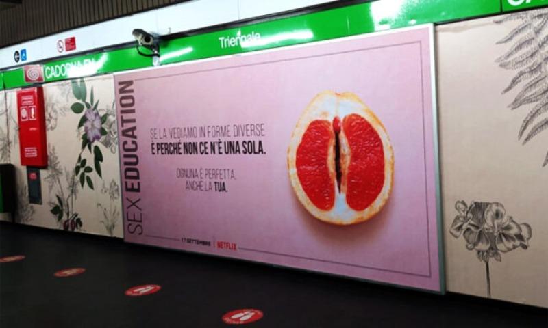 cartelloni sex education Milano