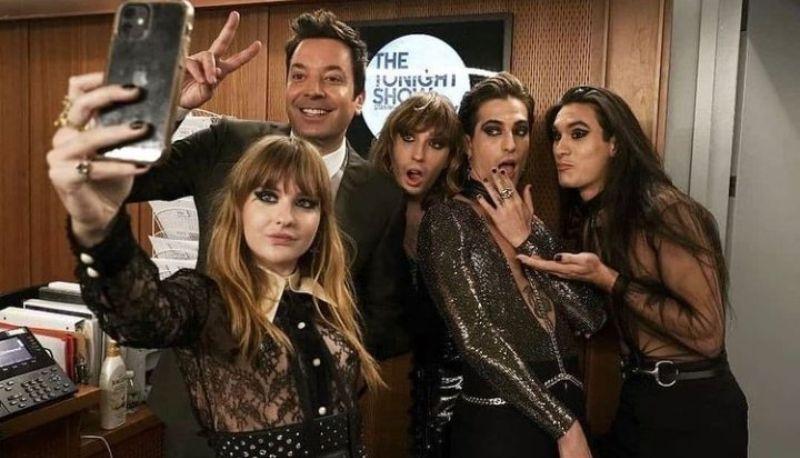 maneskin the tonight show