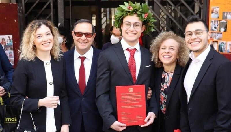 Marco laureato a 23 anni