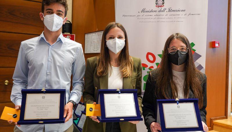 giulia arnoldi vincitrice olimpiadi italiano