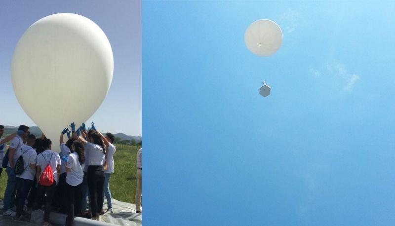 28 studenti in stage lanciano un pallone stratosferico in alta quota con l’Istituto Nazionale di Fisica Nucleare