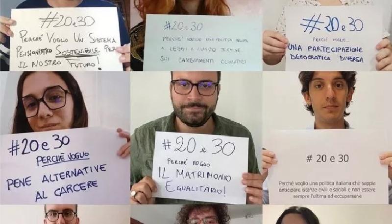 20e30 l'hashtag dei giovani