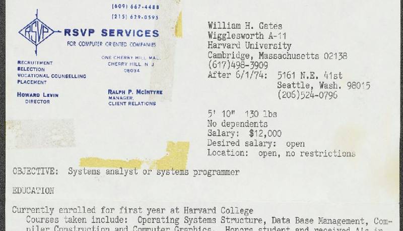 curriculum 1974 gates
