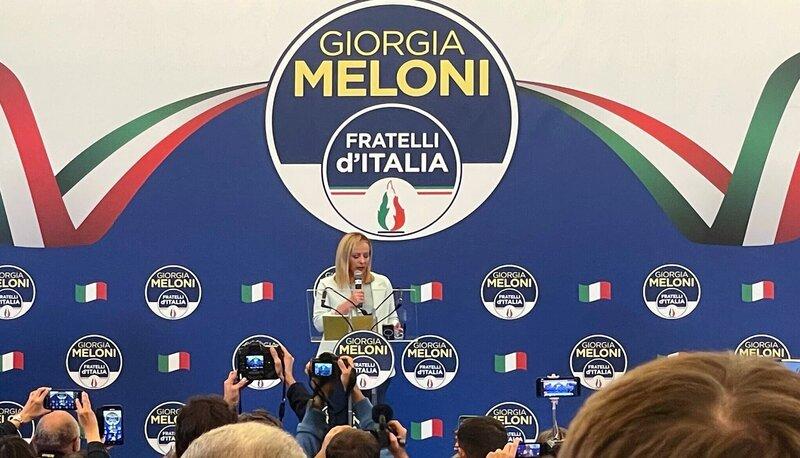 elezioni 2022 vittoria Meloni