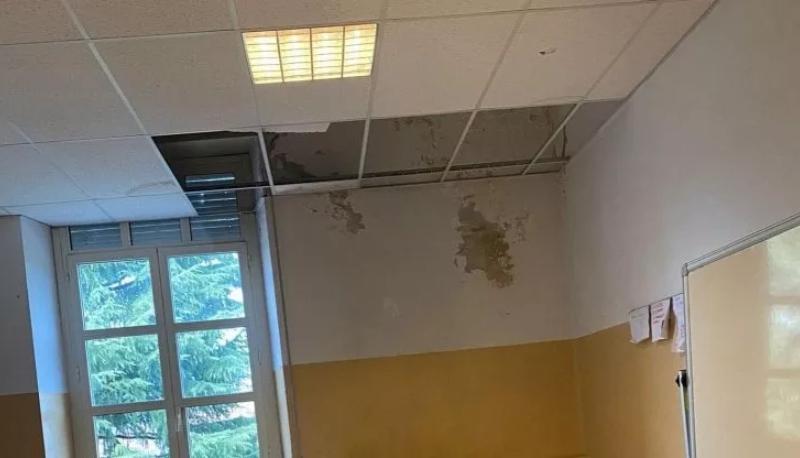 crollano pannelli scuola rivoli