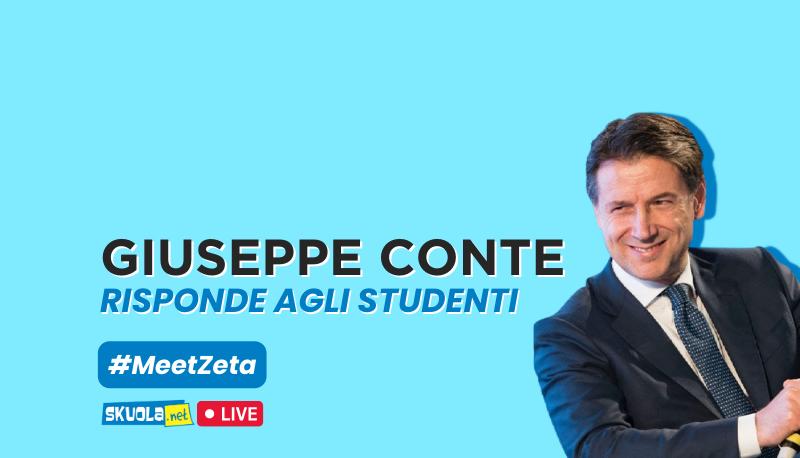 Giuseppe Conte su Skuola.net live