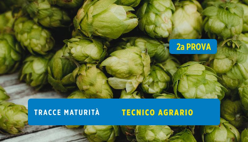 Tracce seconda prova tecnico Agrario