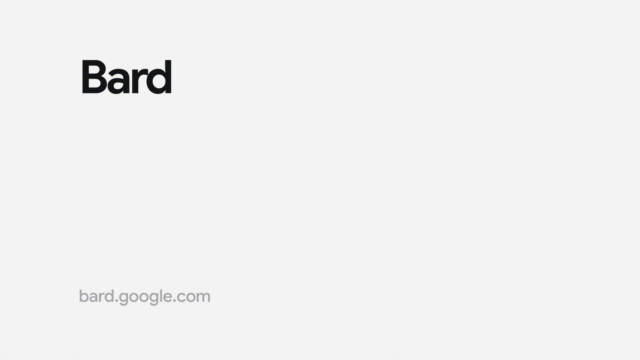 Bard, la nuova intelligenza artificiale di Google