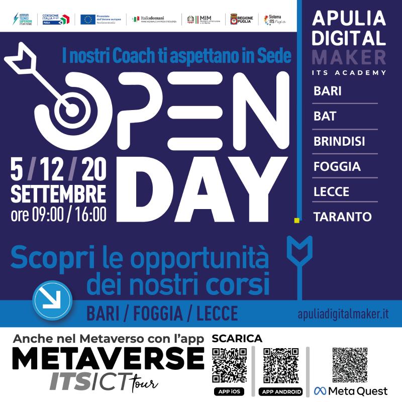 its apulia open day settembre