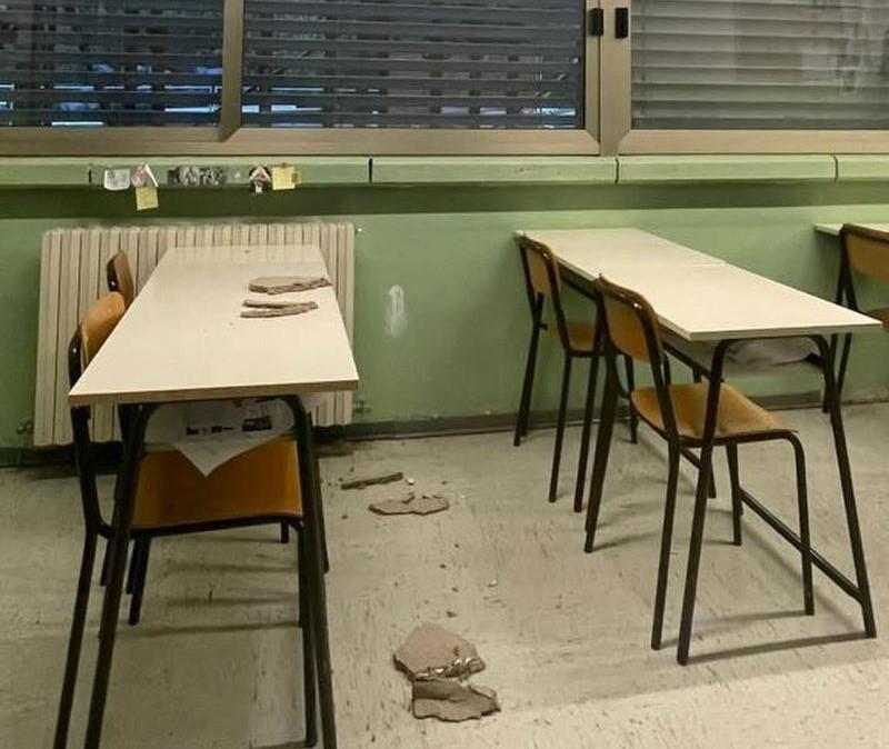 La scuola cade a pezzi, lo sfogo della studentessa