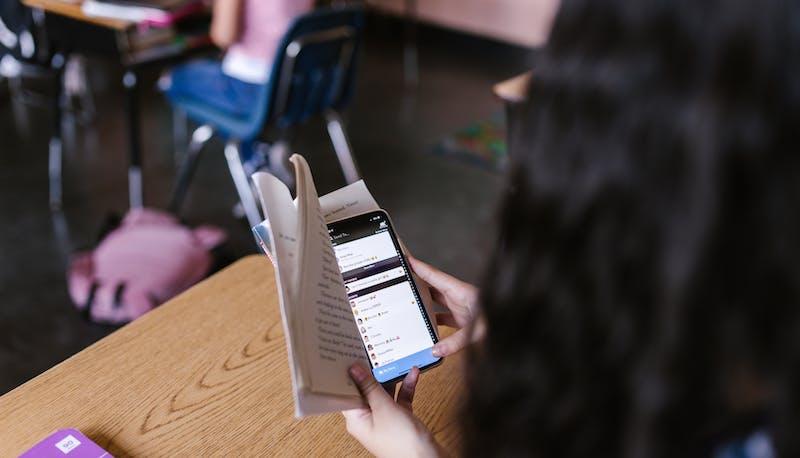 smartphone in classe