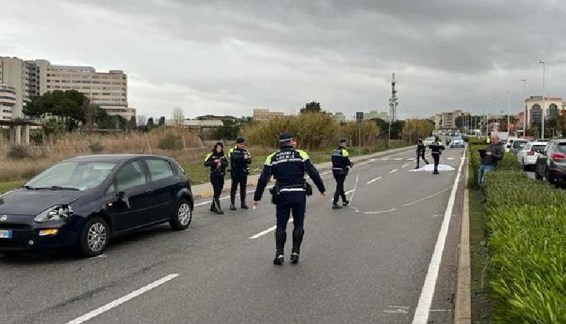 incidente 15enne cagliari