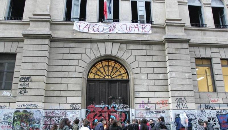 tasso studenti contro sanzioni post occupazione