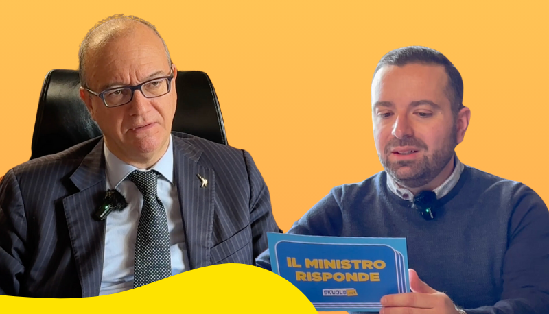 Scuola, parla Valditara: “Lavoro per una scuola che metta al centro lo studente: più orientamento, meno docenti precari, lotta alla violenza” articolo