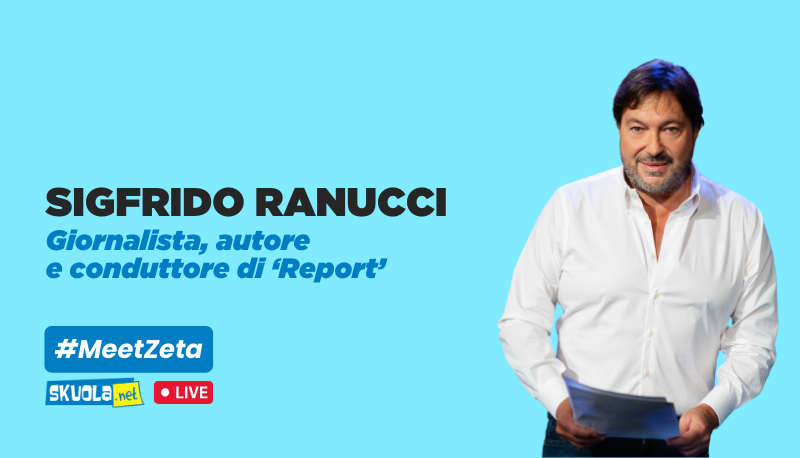 Sigfrido Ranucci si racconta a Skuola.net: dal voto basso al diploma all’exploit all’università, fino ad arrivare al successo di Report articolo