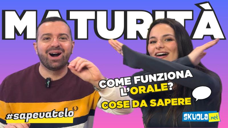 #Sapevatelo: Esame Orale di Maturità 2024, consigli e strategie per superarlo articolo