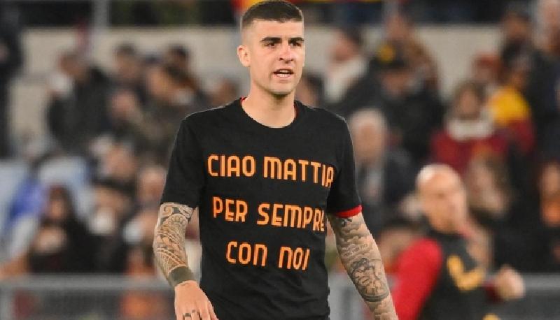 Roma - Milan, la dedica di Mancini a Mattia Giani