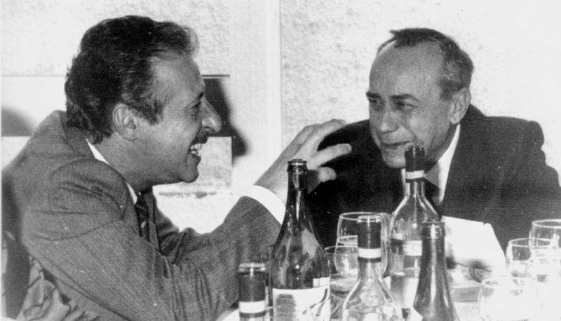 Paolo Borsellino e Leonardo Sciascia