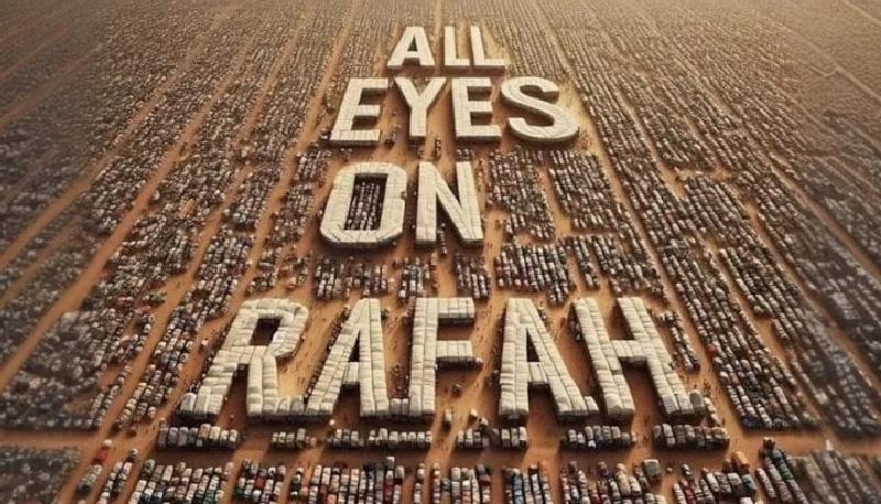 All eyes on Rafah, cosa vuol dire la frase sui social