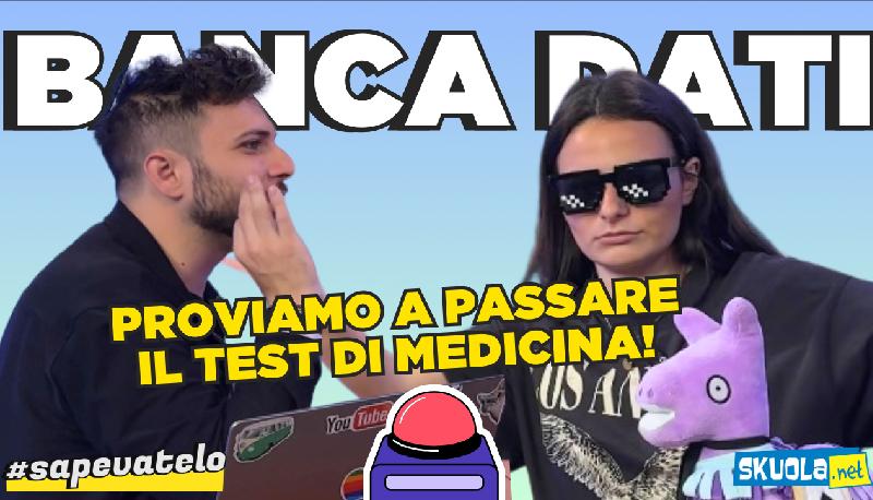 #Sapevatelo podcast banca dati test medicina 2024