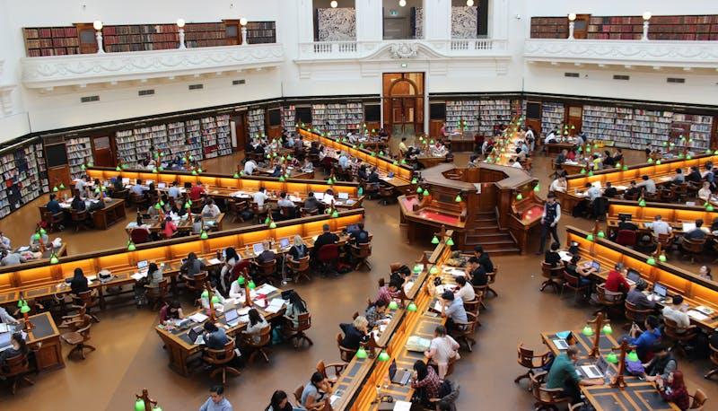 biblioteca università americana