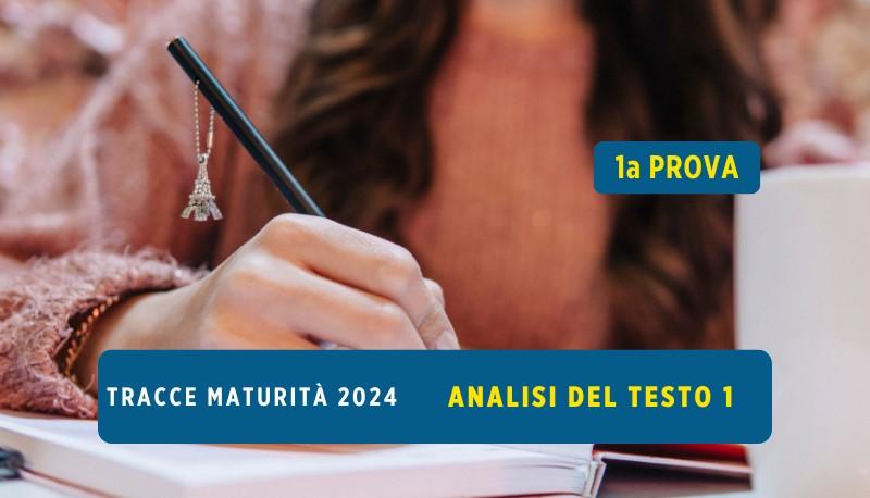 Traccia prima prova analisi testo 1