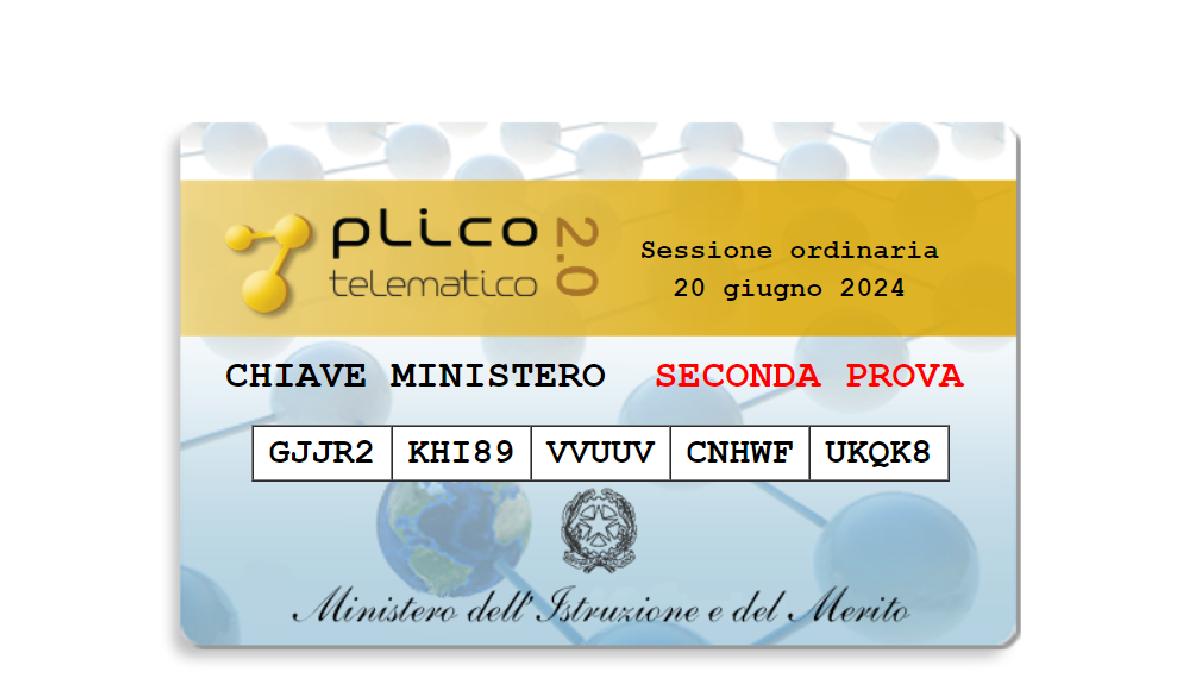 plico digitale seconda prova