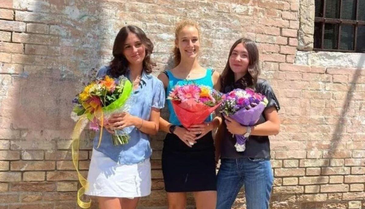 Le tre studentesse della protesta