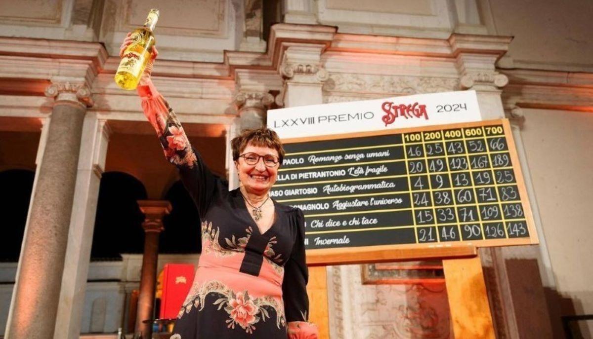 Donatella Di Pietrantonio, alla cerimonia del Premio Strega 2024