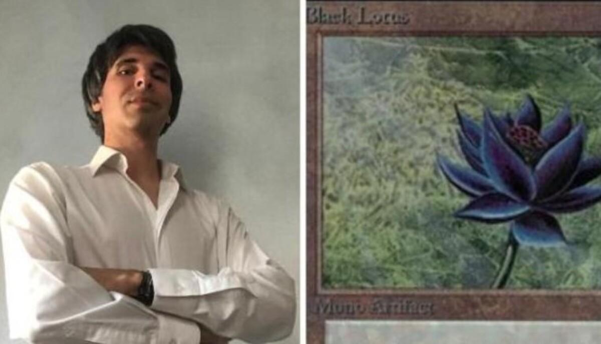 Tomaso Freschi e la carta Magic Black Lotus