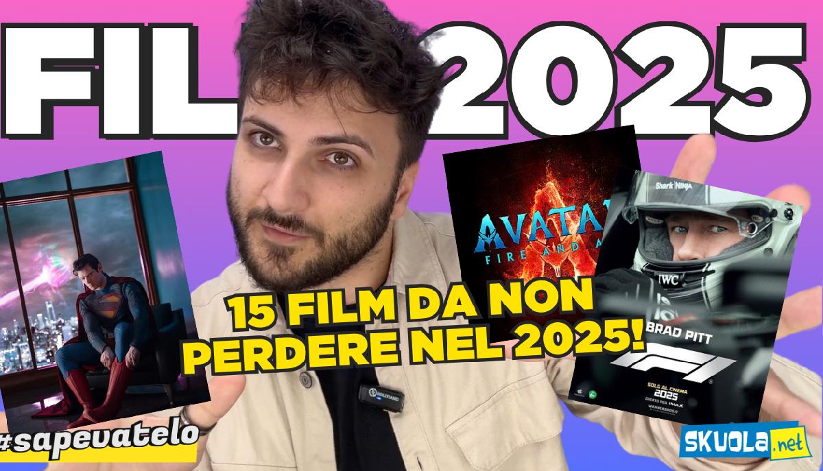 #Sapevatelo: i 15 film da non perdere per l’anno scolastico 2024/25