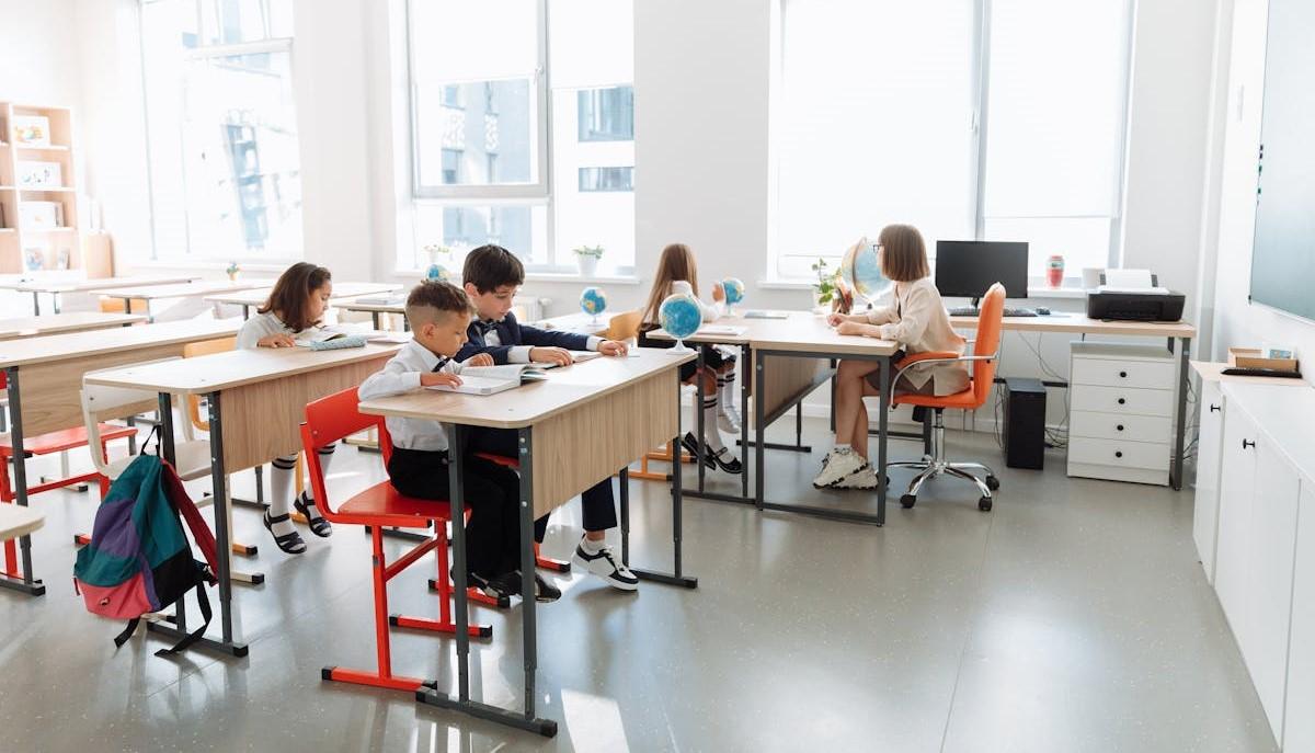 Lezione in una classe primaria