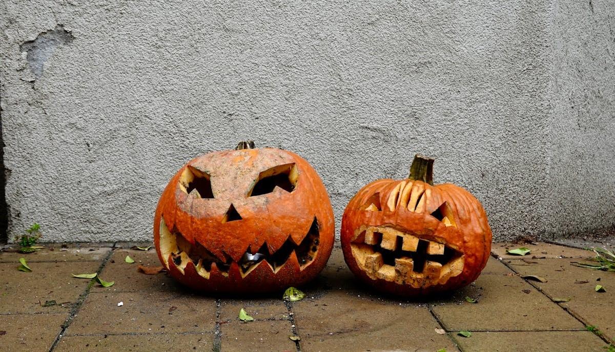 Zucche intagliate di Halloween