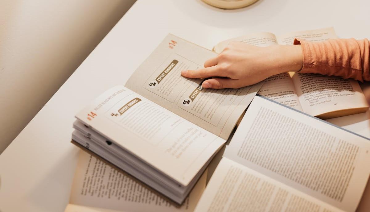 Libri sparsi per allenarsi alla Maturità