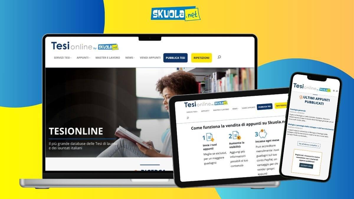 Tesionline by Skuola.net: consulta il più grande archivio digitale di tesi di laurea