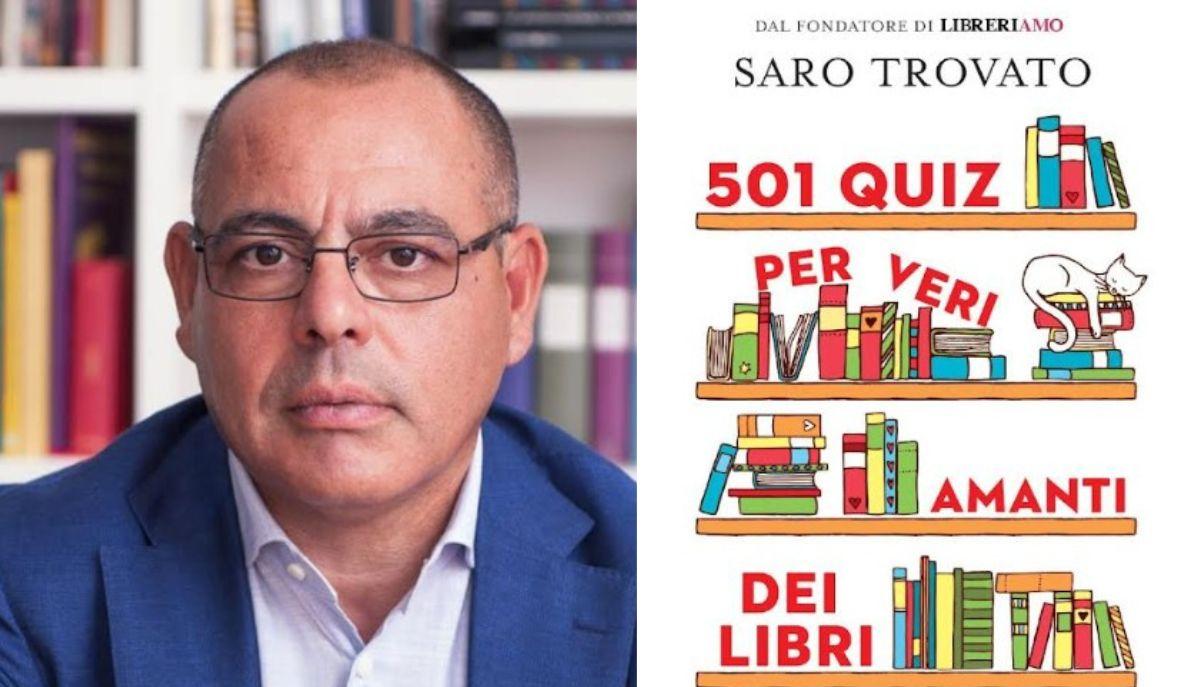 Saro Trovato e il suo "501 quiz per veri amanti dei libri"