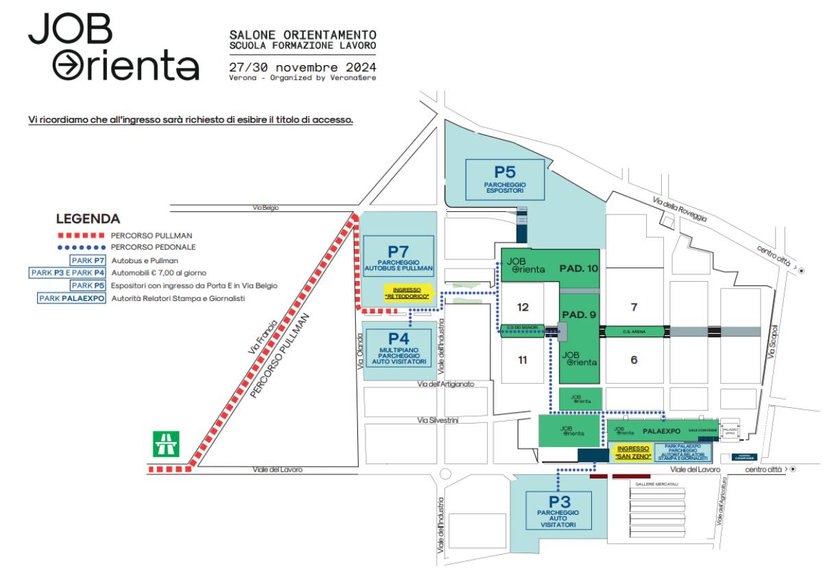 mappa job orienta