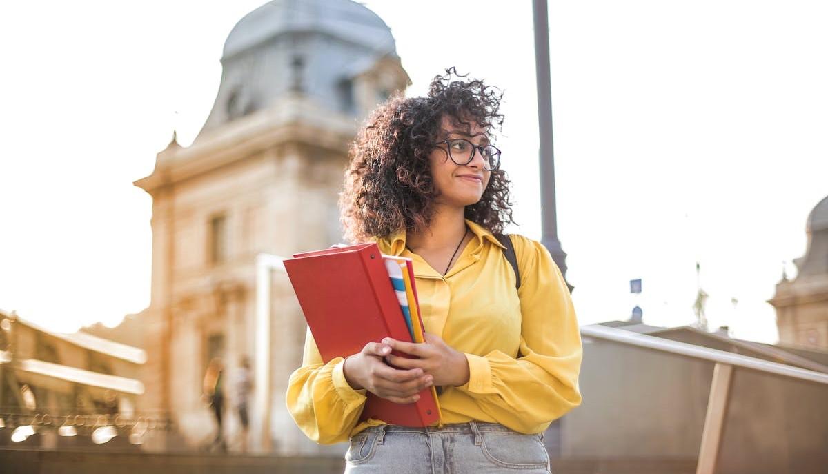 Studentessa liceo Roma