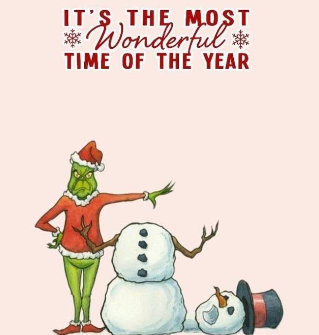 cover smartphone natale grinch
