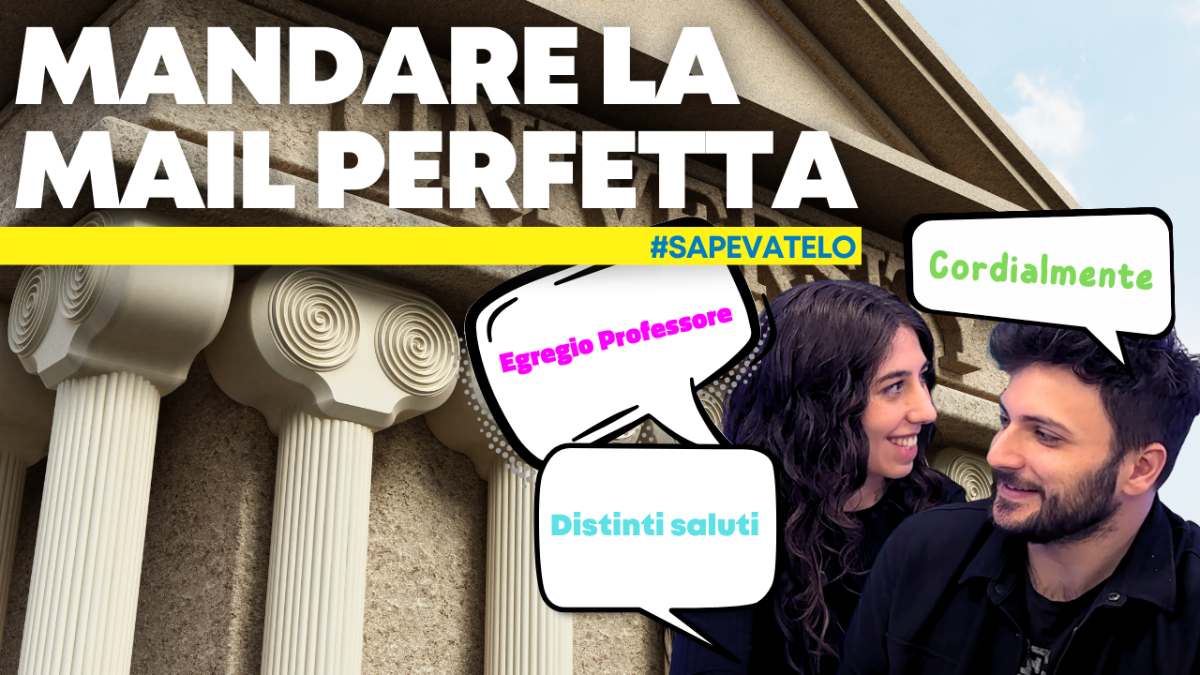 come rapportarsi con un prof universitario