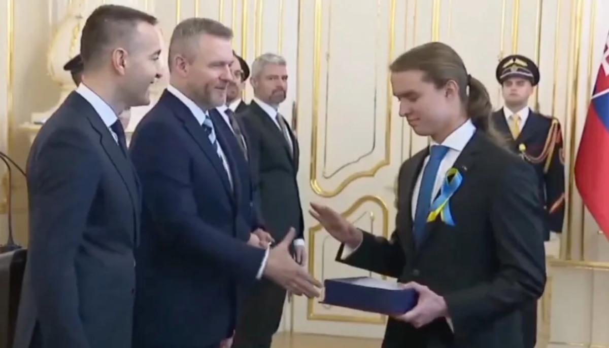 studente e presidente slovacco