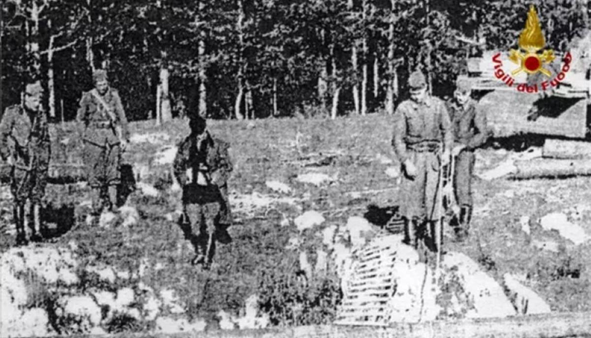 Foiba, foto storica