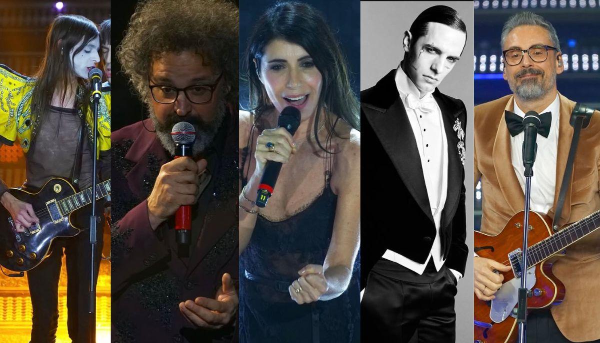 classifica primi cinque prima serata sanremo