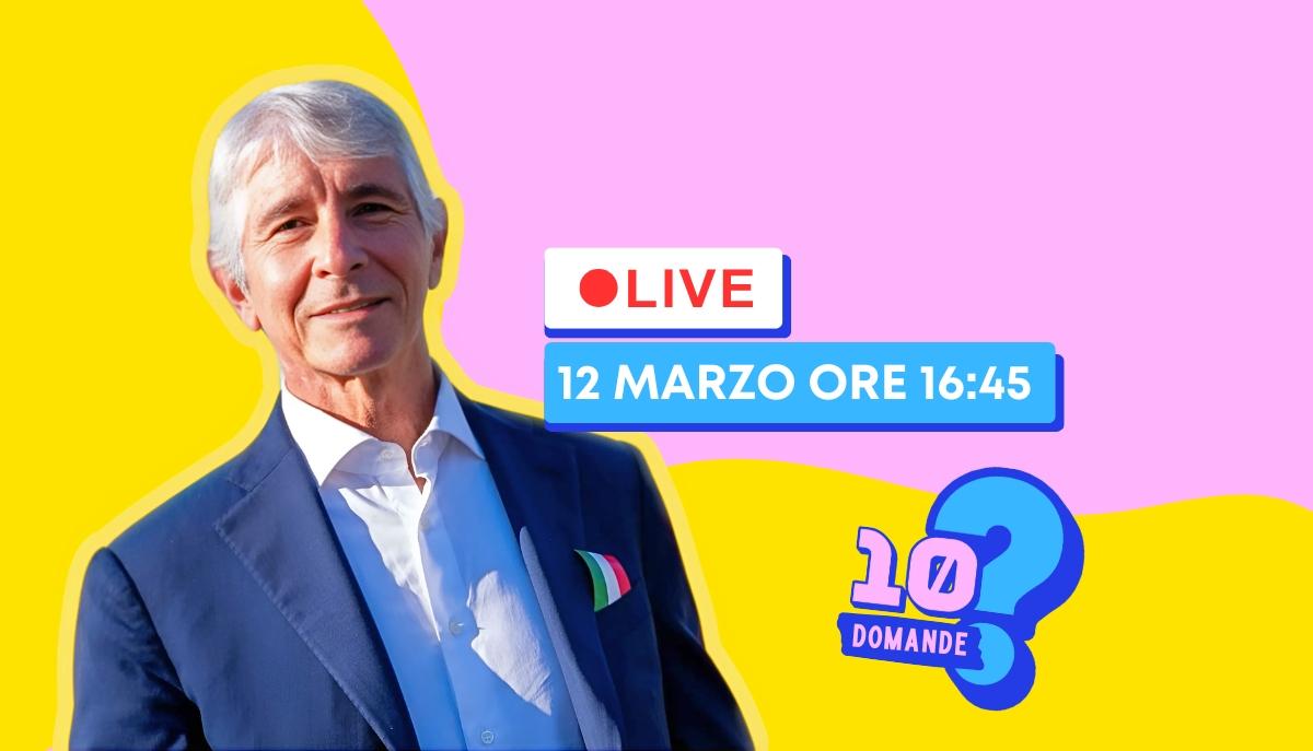 Giovani, sport e politiche giovanili: 10 domande per Andrea Abodi, Ministro per lo Sport e i Giovani | LIVE 12 Marzo 16.45