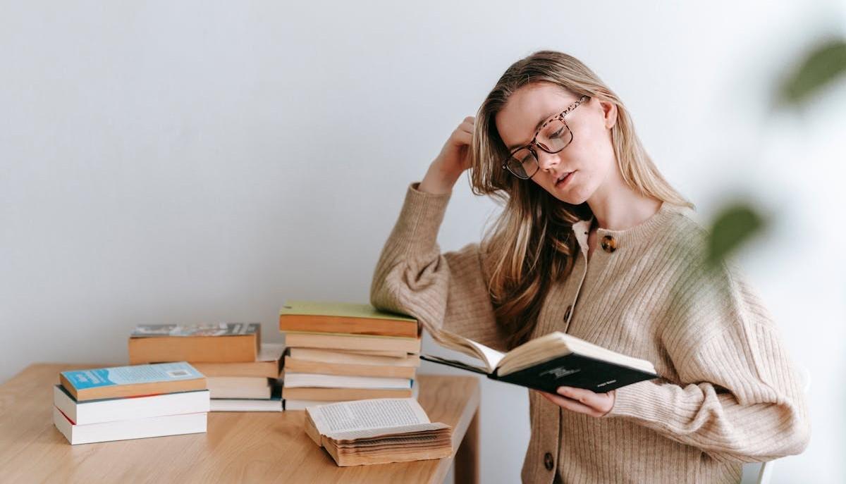 Studentessa del quinto anno