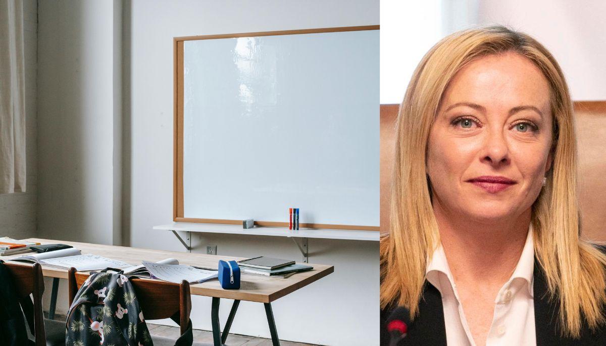 libro scuola Giorgia Meloni