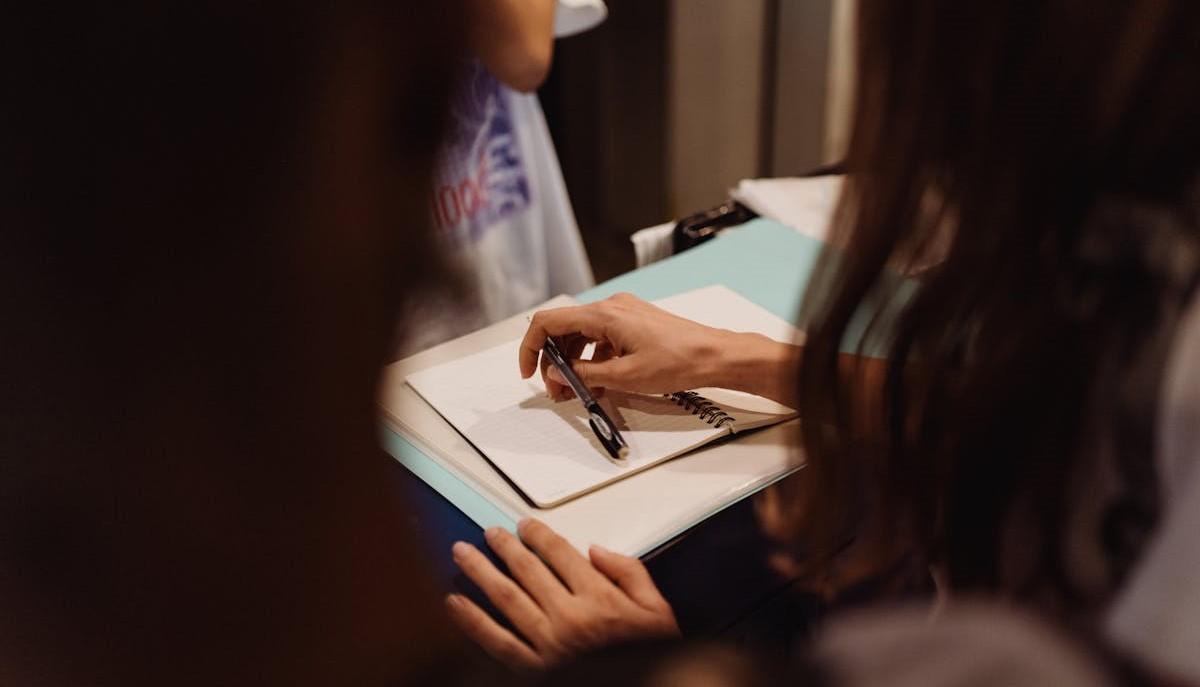 Studenti durante gli esami di Maturità