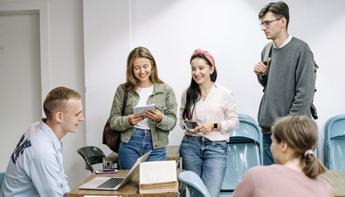 Studenti dell'indirizzo Trasporti e Logistica